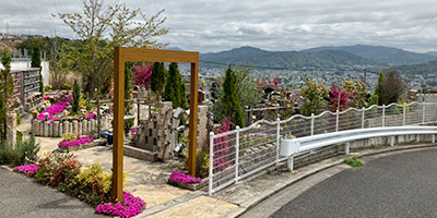 埋葬する共同墓地