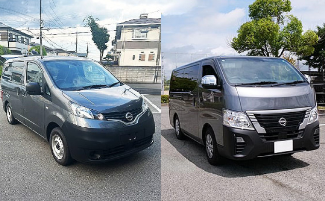 町並みに調和するシンプルな車体